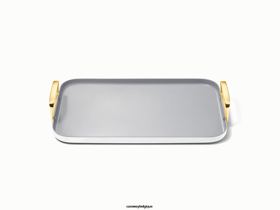 Caraway batterie de cuisine blanc plaque chauffante à double brûleur T6TFV88 - Image 2