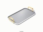 Caraway batterie de cuisine blanc plaque chauffante à double brûleur T6TFV88