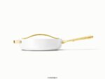 Caraway batterie de cuisine blanc sauteuse T6TFV40 - Image 2