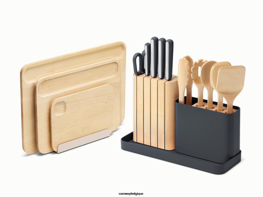 Caraway batterie de cuisine charbon ensemble de préparation et de planches T6TFV234 - Image 1