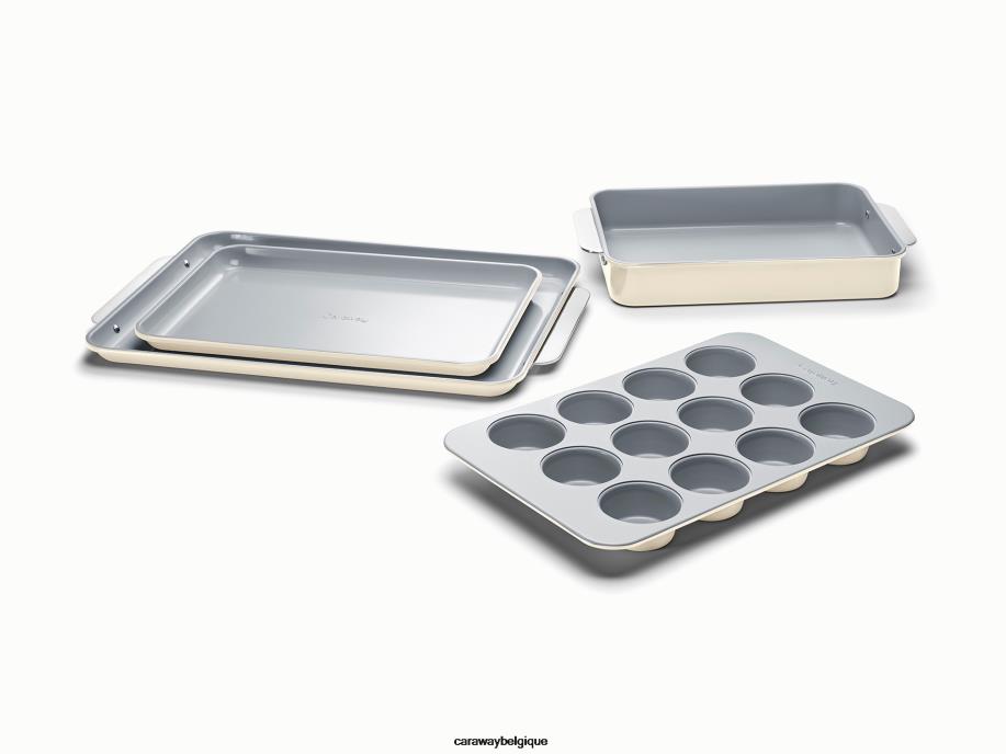 Caraway batterie de cuisine crème ensemble de ustensiles de cuisson T6TFV106 - Image 1
