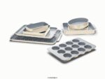 Caraway batterie de cuisine crème ensemble de ustensiles de cuisson T6TFV97