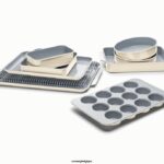 Caraway batterie de cuisine crème ensemble de ustensiles de cuisson T6TFV97