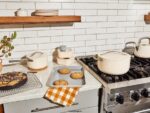 Caraway batterie de cuisine crème ensemble de ustensiles de cuisson T6TFV97 - Image 3