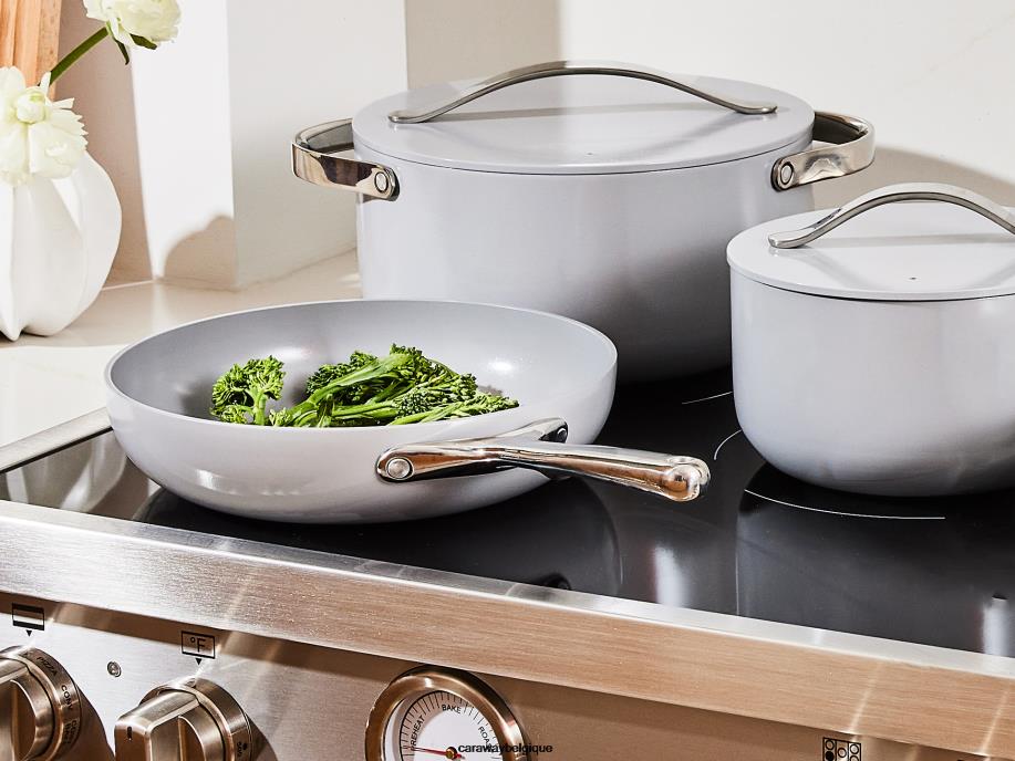Caraway batterie de cuisine gris duo de poêles à frire T6TFV11 - Image 5