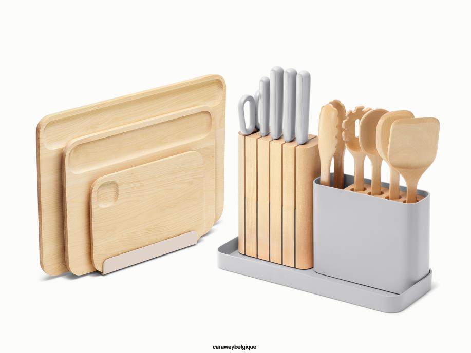 Caraway batterie de cuisine gris ensemble de préparation et de planches T6TFV231 - Image 1