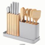 Caraway batterie de cuisine gris ensemble de préparation T6TFV237