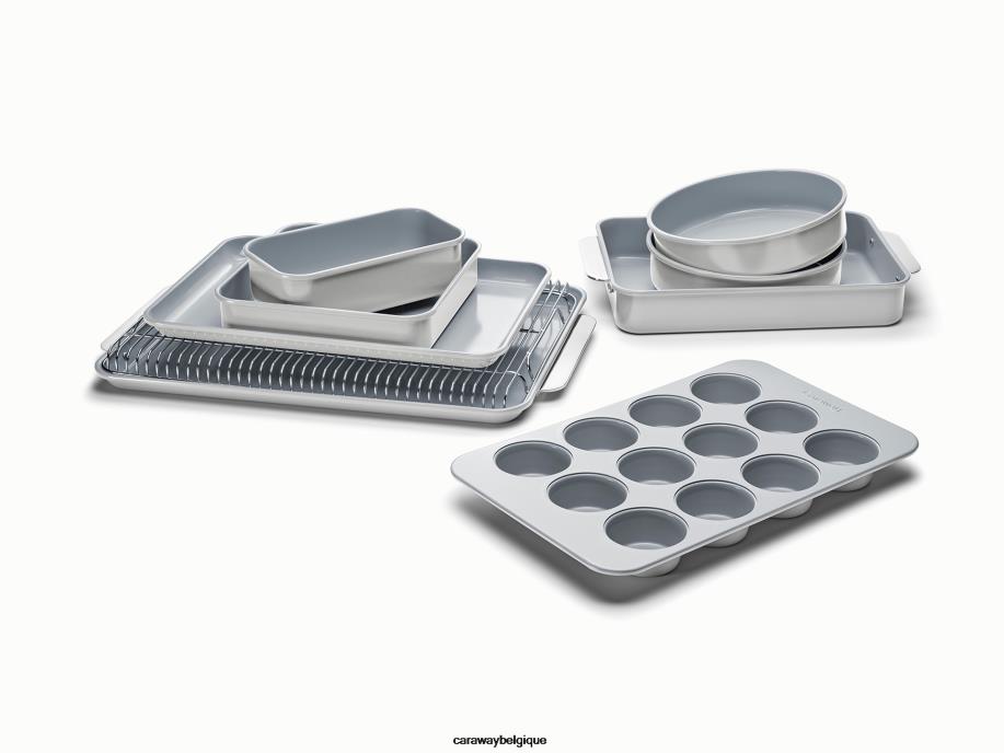 Caraway batterie de cuisine gris ensemble de ustensiles de cuisson T6TFV100 - Image 1