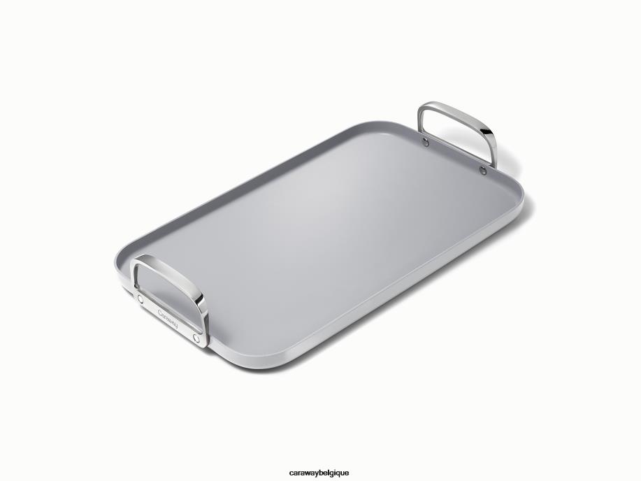 Caraway batterie de cuisine gris plaque chauffante à double brûleur T6TFV83 - Image 1