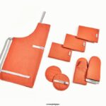Caraway batterie de cuisine perracotta ensemble de linge de maison T6TFV243