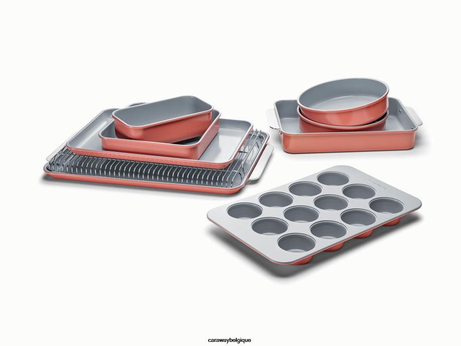 Caraway batterie de cuisine perracotta ensemble de ustensiles de cuisson T6TFV101 - Image 1