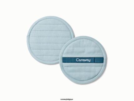 Caraway batterie de cuisine sarcelle maniques T6TFV250