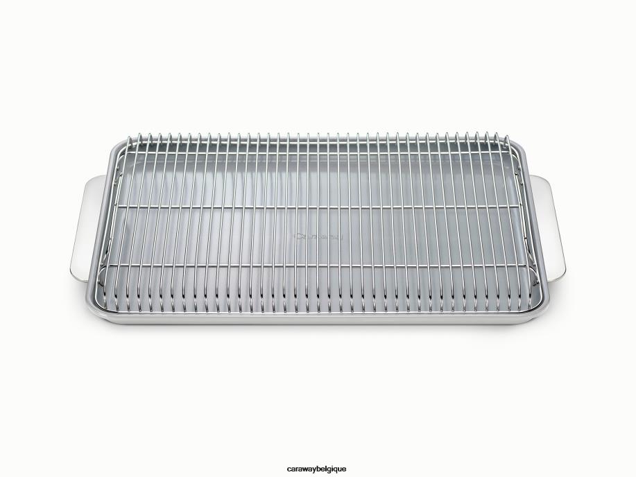 Caraway batterie de cuisine gris duo cuisson & refroidissement T6TFV125