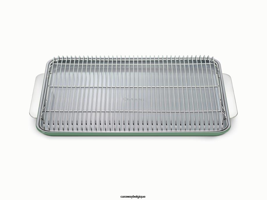 Caraway batterie de cuisine sage duo cuisson & refroidissement T6TFV127