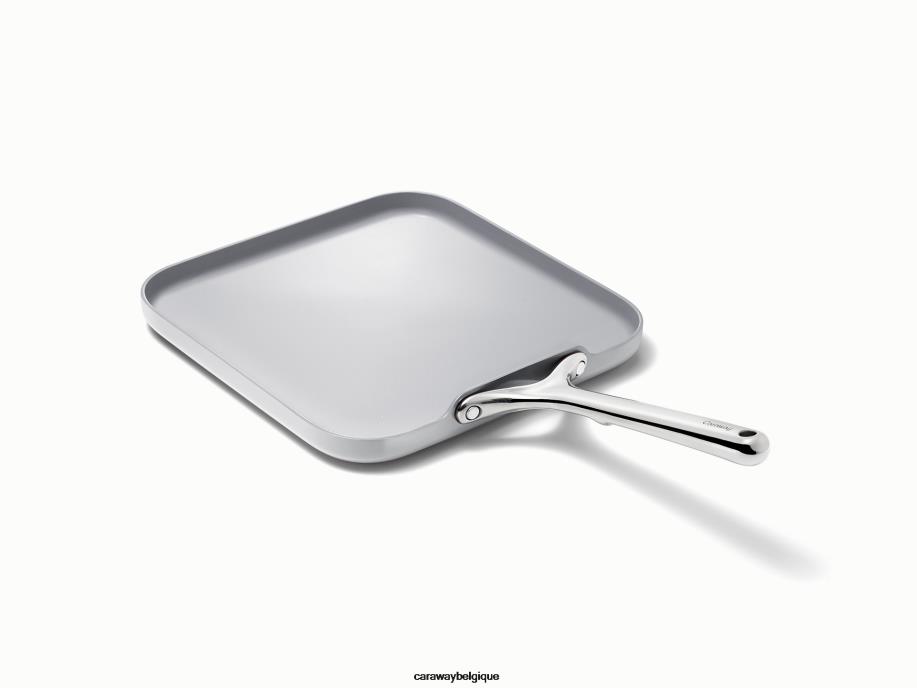 Caraway batterie de cuisine gris poêle carrée T6TFV67