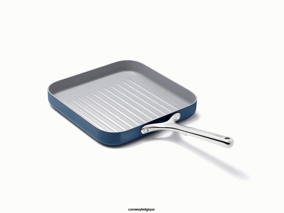 Caraway batterie de cuisine marine poêle à griller carrée T6TFV74