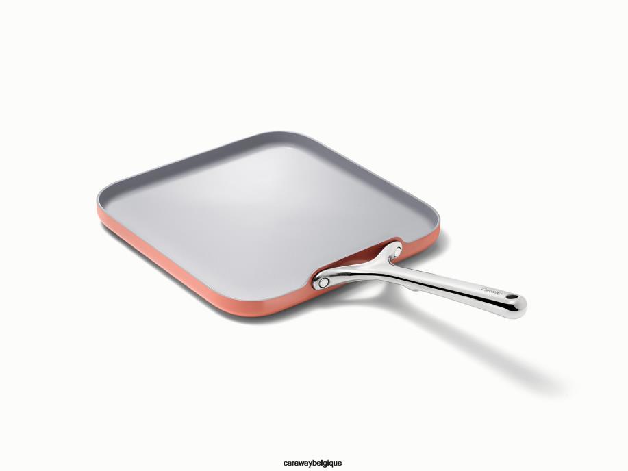 Caraway batterie de cuisine perracotta poêle carrée T6TFV69