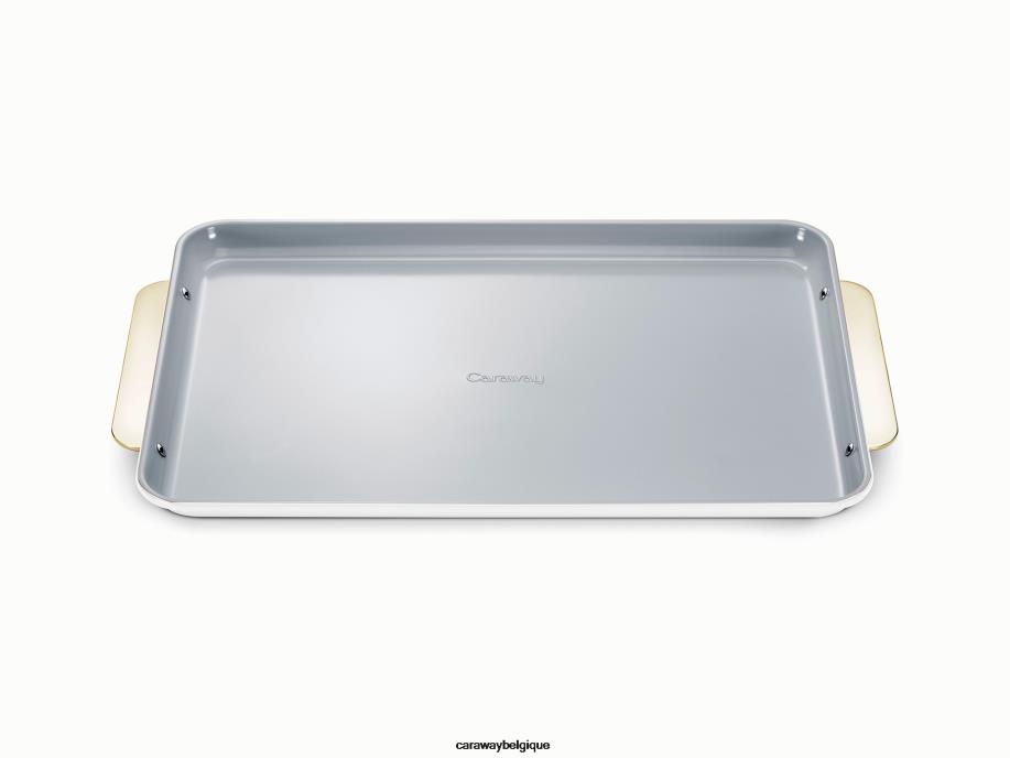 Caraway batterie de cuisine blanc plaque de cuisson T6TFV148