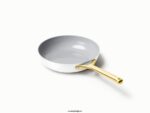 Caraway batterie de cuisine blanc duo de poêles à frire T6TFV16 - Image 2