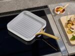 Caraway batterie de cuisine blanc poêle à griller carrée T6TFV80 - Image 3