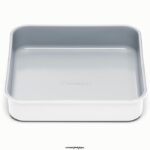 Caraway batterie de cuisine blanc poêle carrée T6TFV193