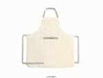 Caraway batterie de cuisine crème tablier en lin T6TFV251