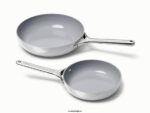 Caraway batterie de cuisine gris duo de poêles à frire T6TFV11