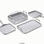 Caraway batterie de cuisine gris ensemble de couverts T6TFV51