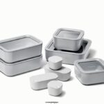 Caraway batterie de cuisine gris ensemble de stockage de nourriture T6TFV207