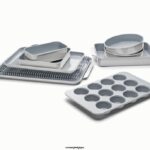 Caraway batterie de cuisine gris ensemble de ustensiles de cuisson T6TFV100