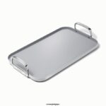 Caraway batterie de cuisine gris plaque chauffante à double brûleur T6TFV83