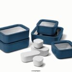 Caraway batterie de cuisine marine ensemble de stockage de nourriture T6TFV209