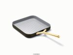 Caraway batterie de cuisine noir duo de poêles carrées T6TFV63 - Image 3