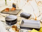 Caraway batterie de cuisine noir ensemble de ustensiles de cuisson T6TFV105 - Image 3