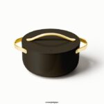 Caraway batterie de cuisine noir Four néerlandais T6TFV47