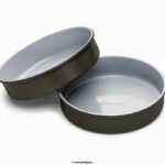 Caraway batterie de cuisine noir moule circulaire T6TFV138