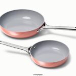 Caraway batterie de cuisine perracotta duo de poêles à frire T6TFV13