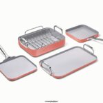 Caraway batterie de cuisine perracotta ensemble de couverts T6TFV53