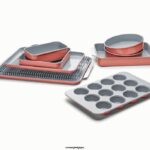 Caraway batterie de cuisine perracotta ensemble de ustensiles de cuisson T6TFV101