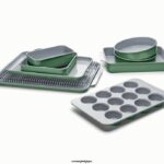 Caraway batterie de cuisine sage ensemble de ustensiles de cuisson T6TFV102