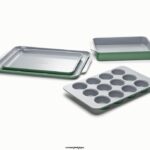 Caraway batterie de cuisine sage ensemble de ustensiles de cuisson T6TFV111